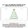6 X 12 Full Size Aluminum License Plate for Cars and Trucks  Thumbnail