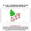 6 X 12 Full Size Aluminum License Plate for Cars and Trucks  Thumbnail