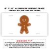 6 X 12 Full Size Aluminum License Plate for Cars and Trucks  Thumbnail
