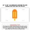 6 X 12 Full Size Aluminum License Plate for Cars and Trucks  Thumbnail
