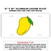 6 X 12 Full Size Aluminum License Plate for Cars and Trucks  Thumbnail