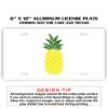 6 X 12 Full Size Aluminum License Plate for Cars and Trucks  Thumbnail