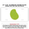 6 X 12 Full Size Aluminum License Plate for Cars and Trucks  Thumbnail