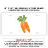 6 X 12 Full Size Aluminum License Plate for Cars and Trucks  Thumbnail
