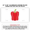 6 X 12 Full Size Aluminum License Plate for Cars and Trucks  Thumbnail