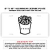 6 X 12 Full Size Aluminum License Plate for Cars and Trucks  Thumbnail