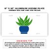 6 X 12 Full Size Aluminum License Plate for Cars and Trucks  Thumbnail
