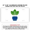 6 X 12 Full Size Aluminum License Plate for Cars and Trucks  Thumbnail