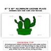 6 X 12 Full Size Aluminum License Plate for Cars and Trucks  Thumbnail