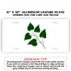 6 X 12 Full Size Aluminum License Plate for Cars and Trucks  Thumbnail
