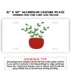6 X 12 Full Size Aluminum License Plate for Cars and Trucks  Thumbnail