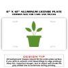 6 X 12 Full Size Aluminum License Plate for Cars and Trucks  Thumbnail