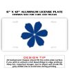 6 X 12 Full Size Aluminum License Plate for Cars and Trucks  Thumbnail
