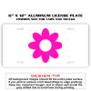 6 X 12 Full Size Aluminum License Plate for Cars and Trucks  Thumbnail