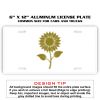 6 X 12 Full Size Aluminum License Plate for Cars and Trucks  Thumbnail