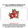 6 X 12 Full Size Aluminum License Plate for Cars and Trucks  Thumbnail