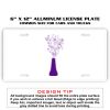 6 X 12 Full Size Aluminum License Plate for Cars and Trucks  Thumbnail