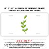 6 X 12 Full Size Aluminum License Plate for Cars and Trucks  Thumbnail