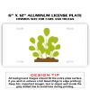 6 X 12 Full Size Aluminum License Plate for Cars and Trucks  Thumbnail