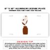 6 X 12 Full Size Aluminum License Plate for Cars and Trucks  Thumbnail