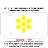 6 X 12 Full Size Aluminum License Plate for Cars and Trucks  Thumbnail