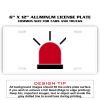 6 X 12 Full Size Aluminum License Plate for Cars and Trucks  Thumbnail