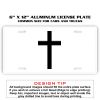 6 X 12 Full Size Aluminum License Plate for Cars and Trucks  Thumbnail