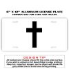 6 X 12 Full Size Aluminum License Plate for Cars and Trucks  Thumbnail