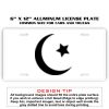 6 X 12 Full Size Aluminum License Plate for Cars and Trucks  Thumbnail