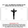 6 X 12 Full Size Aluminum License Plate for Cars and Trucks  Thumbnail