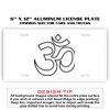 6 X 12 Full Size Aluminum License Plate for Cars and Trucks  Thumbnail