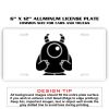 6 X 12 Full Size Aluminum License Plate for Cars and Trucks  Thumbnail