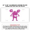 6 X 12 Full Size Aluminum License Plate for Cars and Trucks  Thumbnail