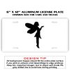 6 X 12 Full Size Aluminum License Plate for Cars and Trucks  Thumbnail
