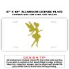 6 X 12 Full Size Aluminum License Plate for Cars and Trucks  Thumbnail