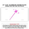 6 X 12 Full Size Aluminum License Plate for Cars and Trucks  Thumbnail