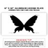 6 X 12 Full Size Aluminum License Plate for Cars and Trucks  Thumbnail