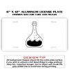 6 X 12 Full Size Aluminum License Plate for Cars and Trucks  Thumbnail
