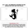6 X 12 Full Size Aluminum License Plate for Cars and Trucks  Thumbnail