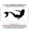 6 X 12 Full Size Aluminum License Plate for Cars and Trucks  Thumbnail