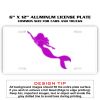 6 X 12 Full Size Aluminum License Plate for Cars and Trucks  Thumbnail