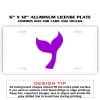 6 X 12 Full Size Aluminum License Plate for Cars and Trucks  Thumbnail
