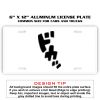 6 X 12 Full Size Aluminum License Plate for Cars and Trucks  Thumbnail