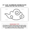 6 X 12 Full Size Aluminum License Plate for Cars and Trucks  Thumbnail