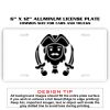 6 X 12 Full Size Aluminum License Plate for Cars and Trucks  Thumbnail