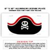 6 X 12 Full Size Aluminum License Plate for Cars and Trucks  Thumbnail