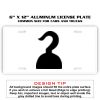 6 X 12 Full Size Aluminum License Plate for Cars and Trucks  Thumbnail