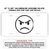 6 X 12 Full Size Aluminum License Plate for Cars and Trucks  Thumbnail