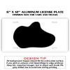 6 X 12 Full Size Aluminum License Plate for Cars and Trucks  Thumbnail