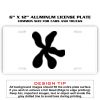 6 X 12 Full Size Aluminum License Plate for Cars and Trucks  Thumbnail